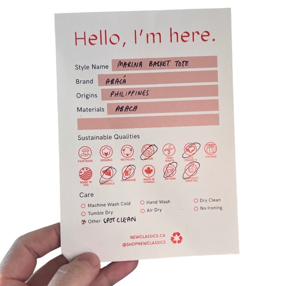 ABACÁ Marina Basket Tote - Picture 3 of 3